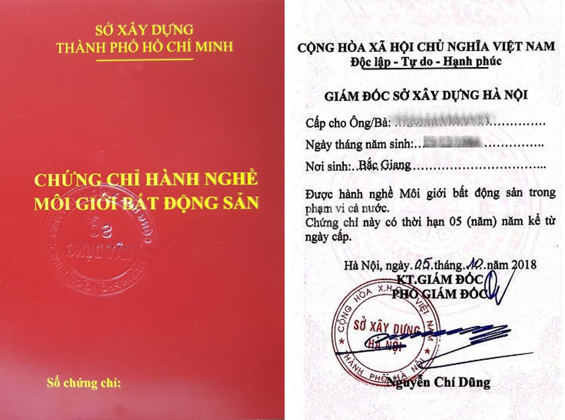 Lịch thi chứng chỉ môi giới BĐS mới nhất